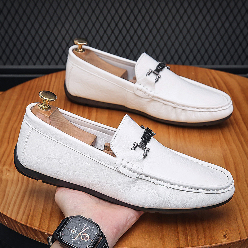 Men's Shoes Doudou Shoes 2023 Summer New Korean Fashion Casual Soft Sole Men's Shoes One Piece Shoes Wholesale