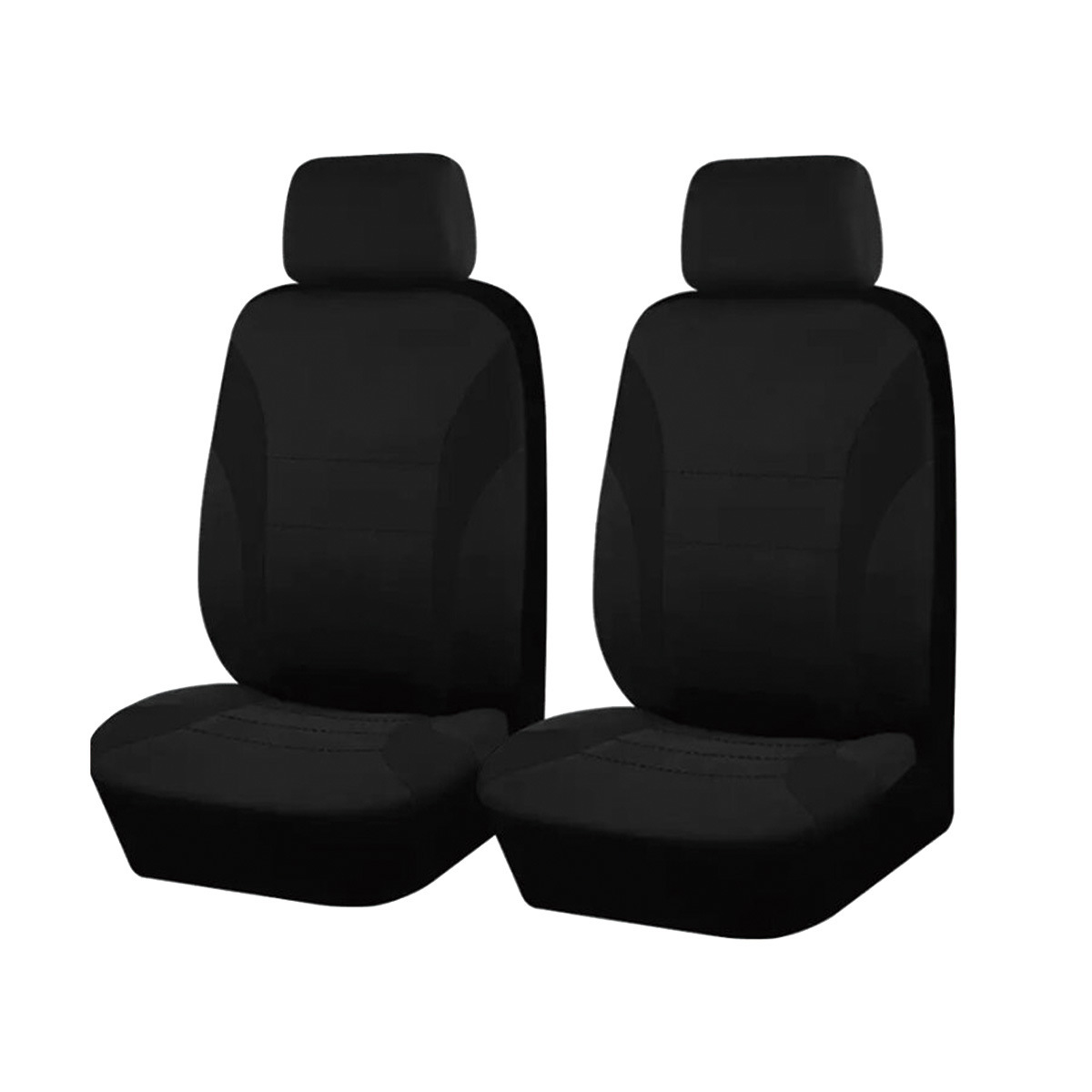 Un solo asiento general 2 piezas + doble asiento 4 piezas cubierta de asiento de furgoneta diseño de cintura transfronterizo cojín de tela cojín de asiento