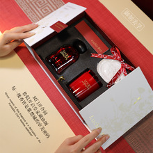 新年香薰礼盒香熏蜡烛室内高级感无火精油香氛套装扩香石挂件套盒