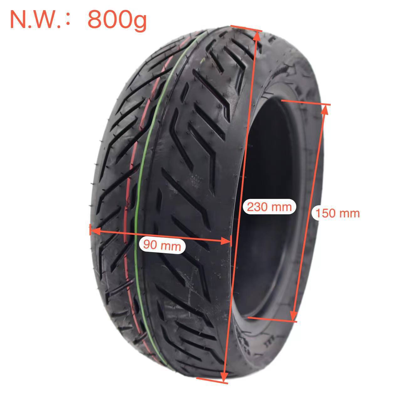 Zhengxin Cst10X3.00-6 Vacuum Tire 10-Inch 3.00-6 Thickened Vacuum Tire for Electric Scooter and Electric Vehicle