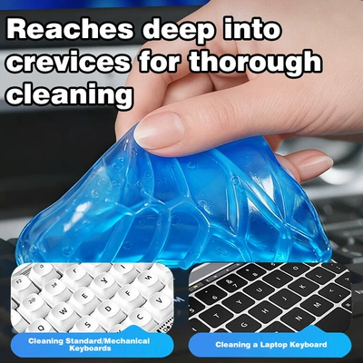 clay, dust-removing gel for – Təmizləyici gel
