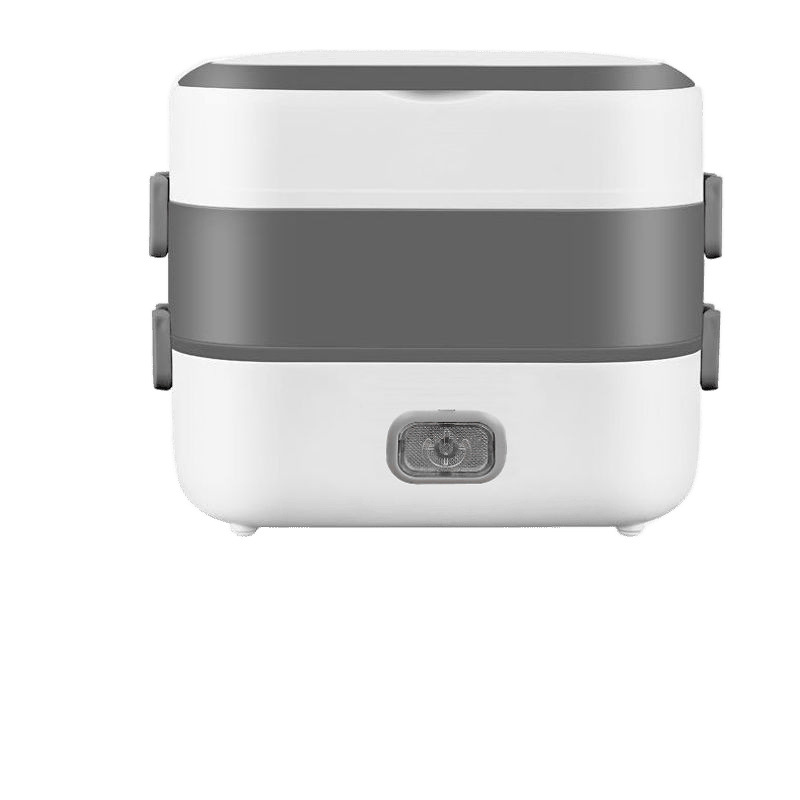 La lonchera de calefacción eléctrica se puede enchufar para cocinar arroz perezoso, lonchera de cocción multifuncional, mini olla arrocera ~ Una pieza al por mayor