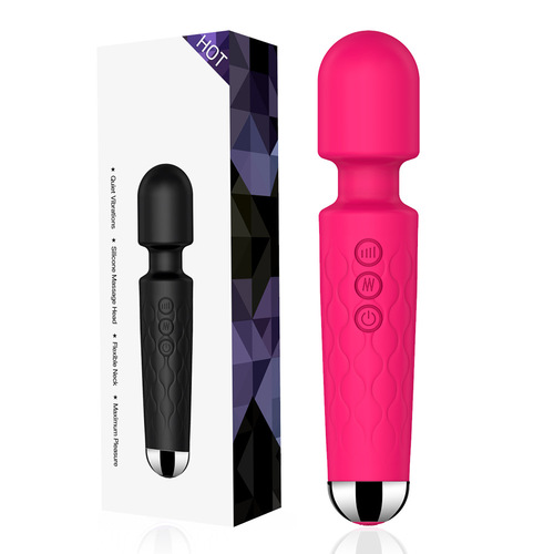 Hot selling large knight vibrator female rechargeable masturbator couple adult sex toy av massage stick foreign trade