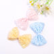 Factory new spot cloth bow garment decoration accessories children's clothing embroidery mesh gauze bow tie