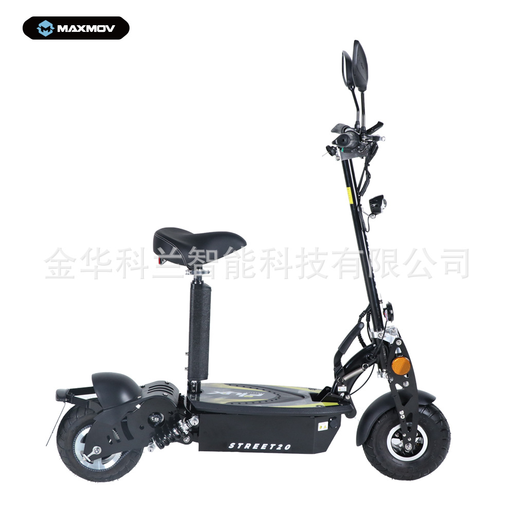 Export Long-Lasting Adult Foldable Scooter for Commuting, Folding Electric Car for Office Workers, Mini Outdoor Battery Car