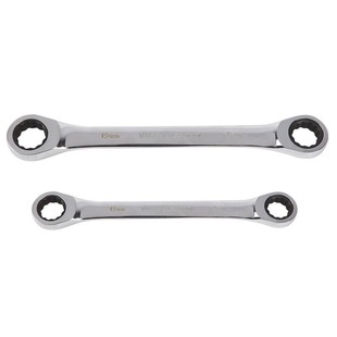 SHEFFIELD/steel Shield S 019008 Metric Fine Polished Double Plum Blossom Ratchet Quick Trigger 8X10mm