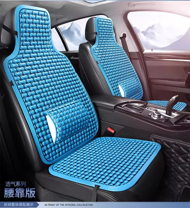 Summer Universal Car Plastic Seat Cushion, Ventilated and Breathable, Suitable for Vans and Large Passenger Trucks, Single-Piece Cooling Seat Pad