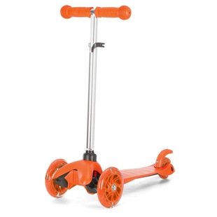 Cross-Border Children's Scooter with Adjustable Height for Ages 2-8, Three-Wheel Flash Skateboard Rocking Car, Toddler Scooter