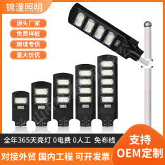 クロスボーダー一体化街灯太陽光市政工事照明新農村屋外防水街灯感応庭灯