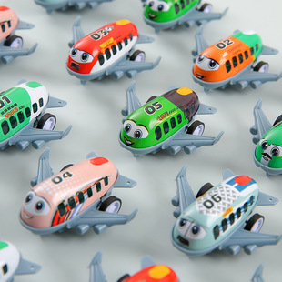 Tiktok Alloy Pull-Back Car Toy Children's Tinplate Sports Car Stress Relief Monster Set Street Stall Wholesale