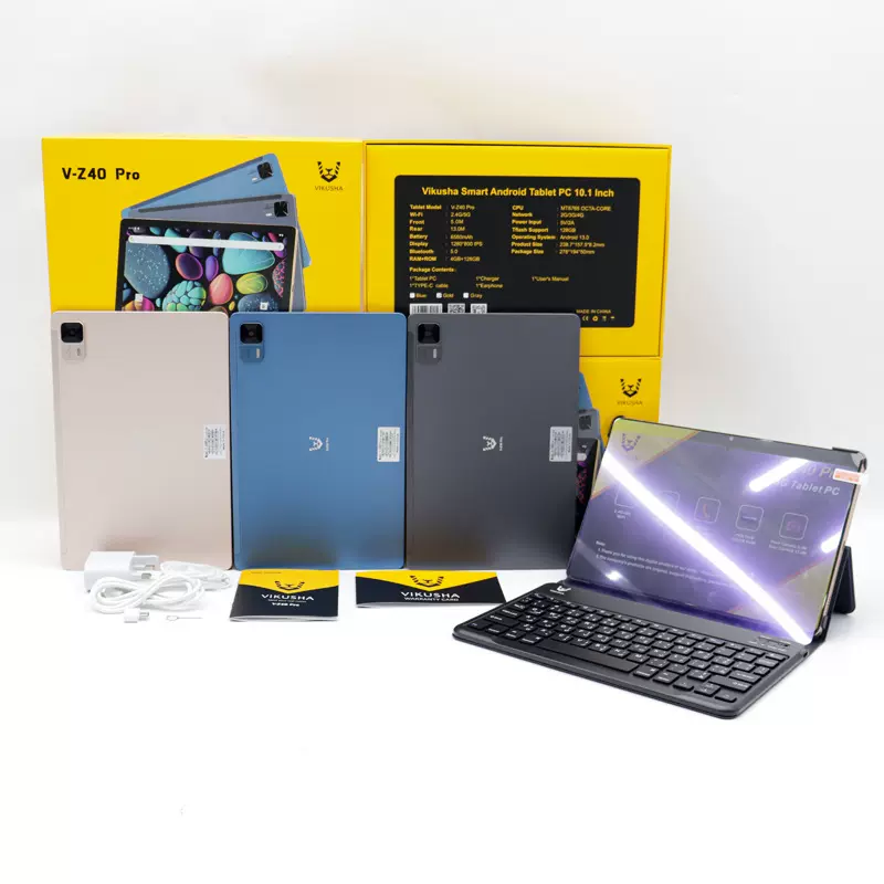 新款跨境10.1英寸商务办公平板电脑，可使用SIM卡，游戏，配全套