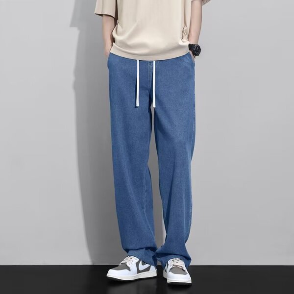 Blue summer jeans