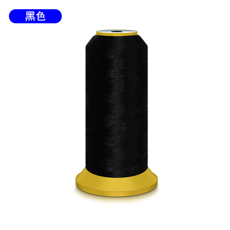 검정 (150D/2 탄성 라인)