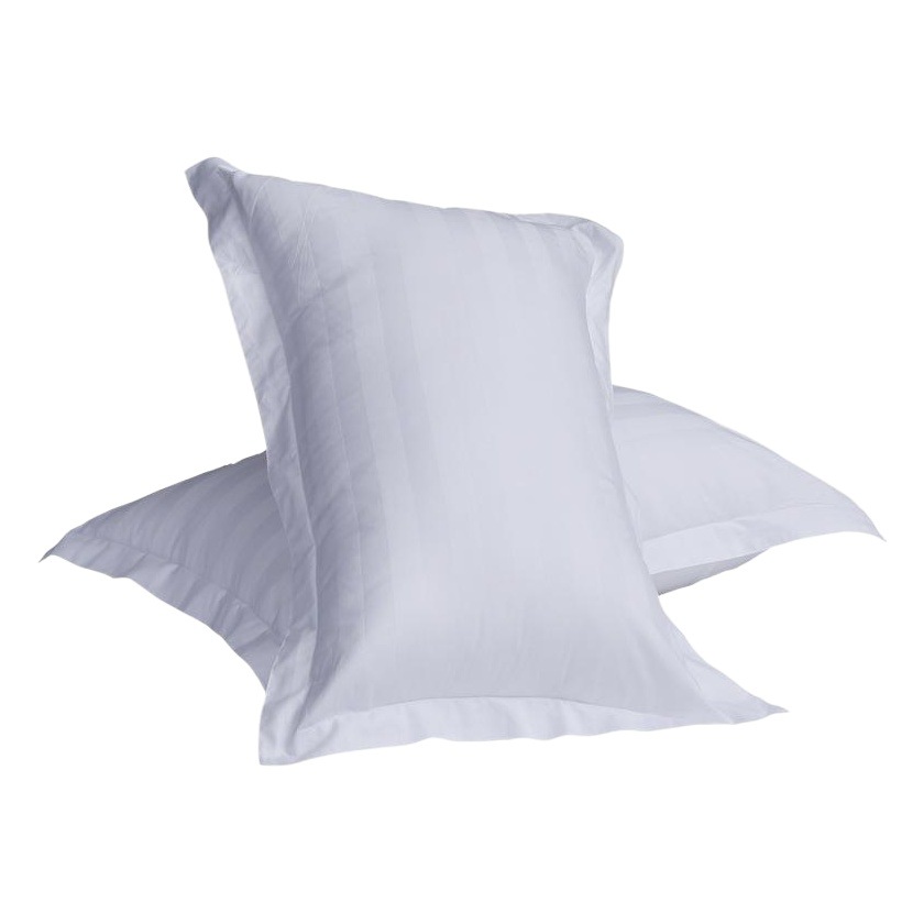 ホテルの枕カバーの純綿の功のサテンの枕カバーの白いホテルの専門は枕を洗って大量に卸売りします。