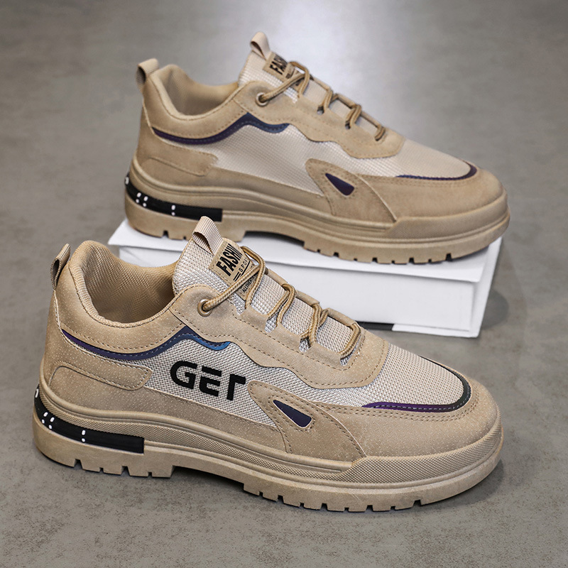 Otoño zapatos de protección laboral para hombres 2026 nuevo invierno zapatos de red de trabajo de invierno zapatos de trabajo de hombre respirables