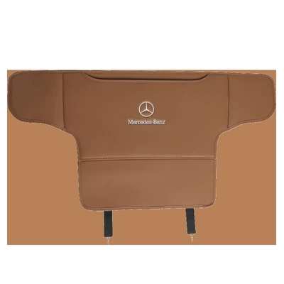 Chair back anti-kick pad: complete set of car interior