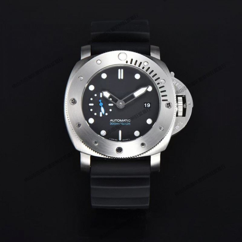 Panerai Stealth Pam Stainless Steel Strap Fully Automatic Mechanical Men's Watch Foreign Trade Aliexpress Hot Sale