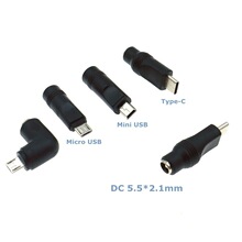 DC5.5*2.1mmĸ�^�DType-c/mini/Micro/USB���^��׿�ӿ��֙C�D���^