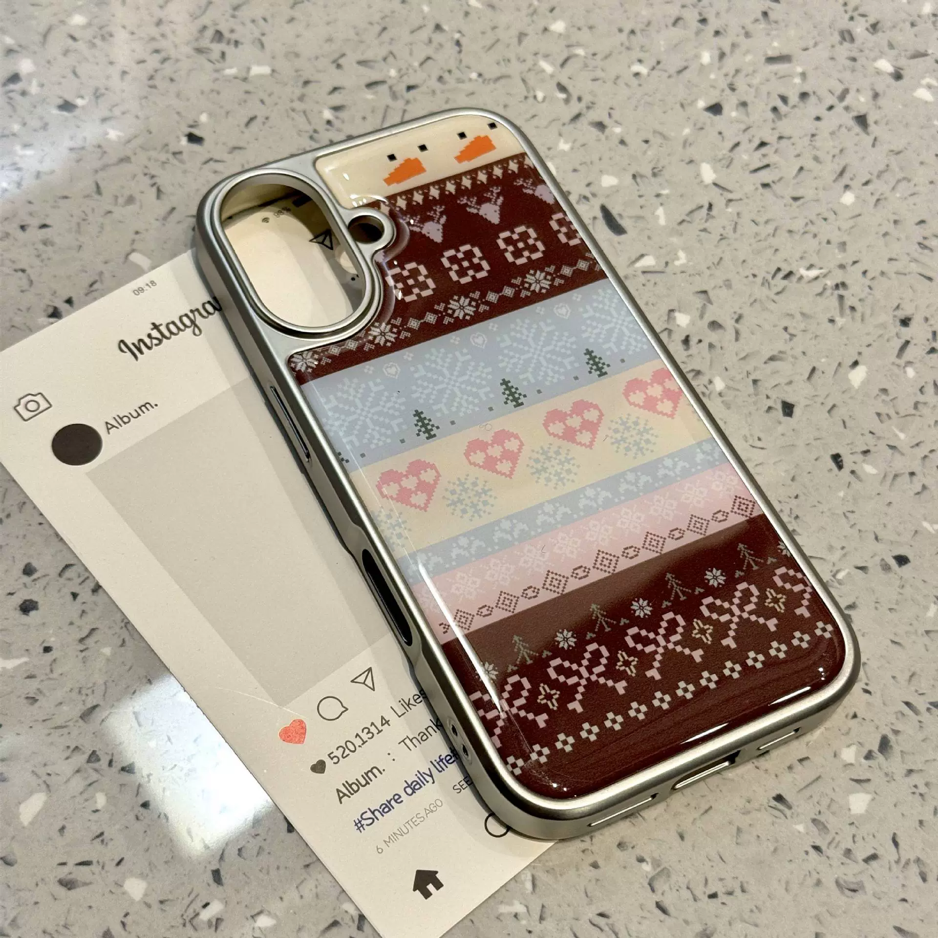 Apple, iPhone15, совместимый iPhone15 Pro, чехол для телефона, с снежинками, 16promax