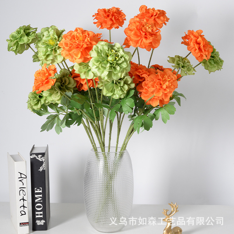 Simulated flower geranium
