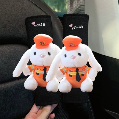 shoulder pad – Seat belt shoulder pad - safe-firefighter-little-rabbit-ice-silk-seat-belt-shoulder-pads-2-pieces
