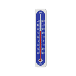 High precision easy to read scale indoor and outdoor plastic glass tube thermometer