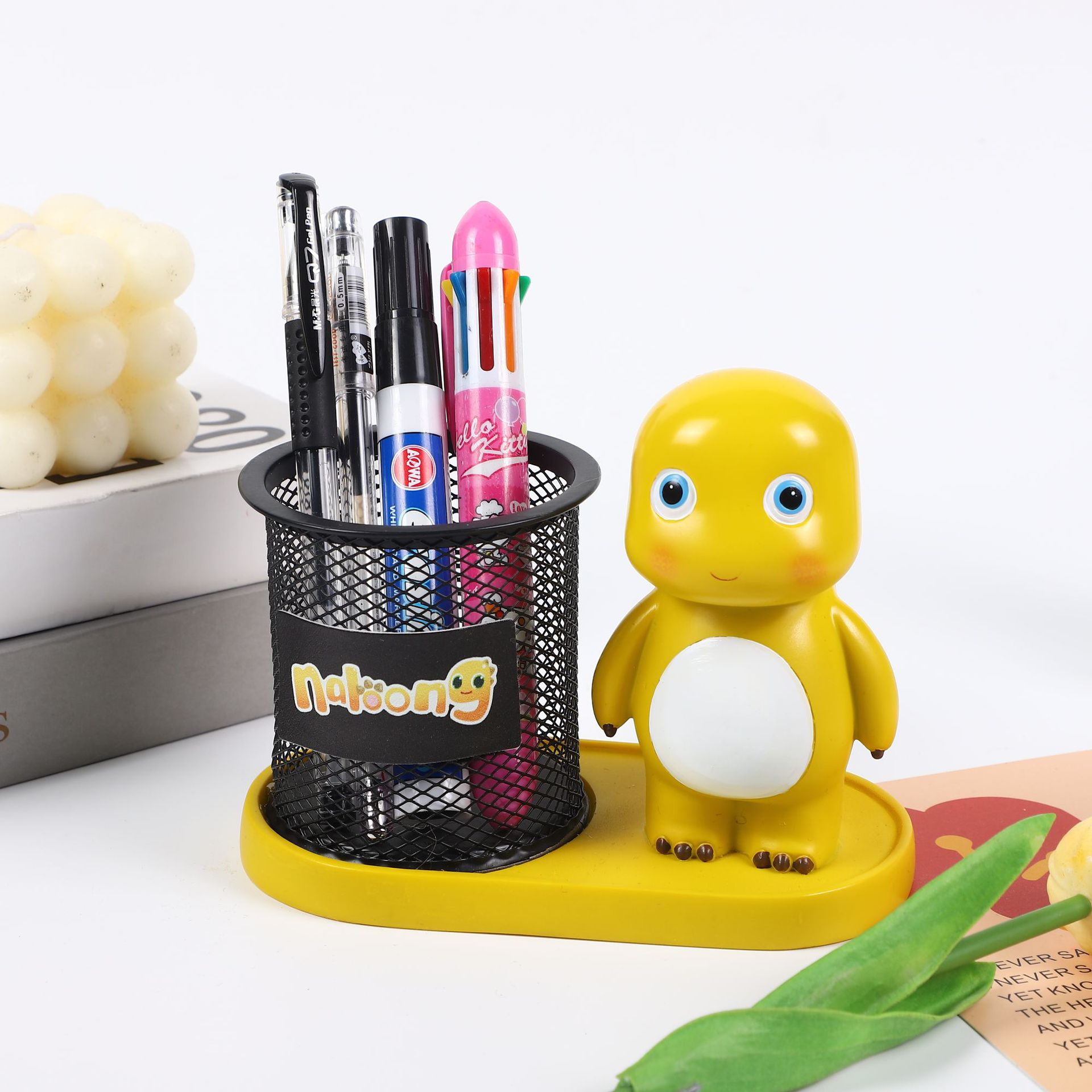 Portalápices de Harry Potter de gran capacidad, multifunción, estilo ins, almacenamiento de escritorio simple, artefacto, papelería para estudiantes, oficina