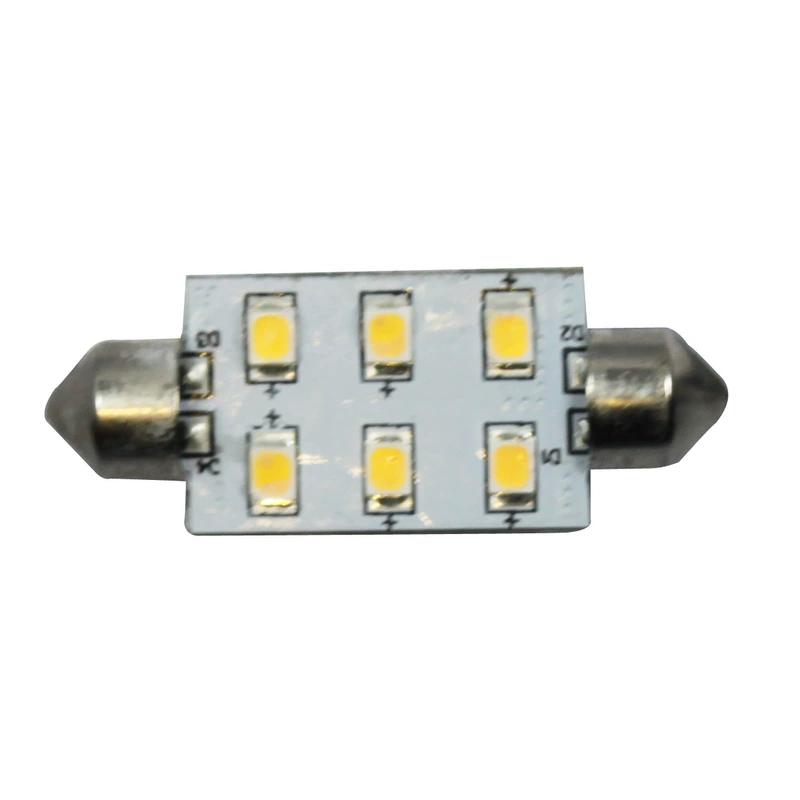 Лампы LED для авто 12/24 В 2835 31–42 мм 3–9 SMD