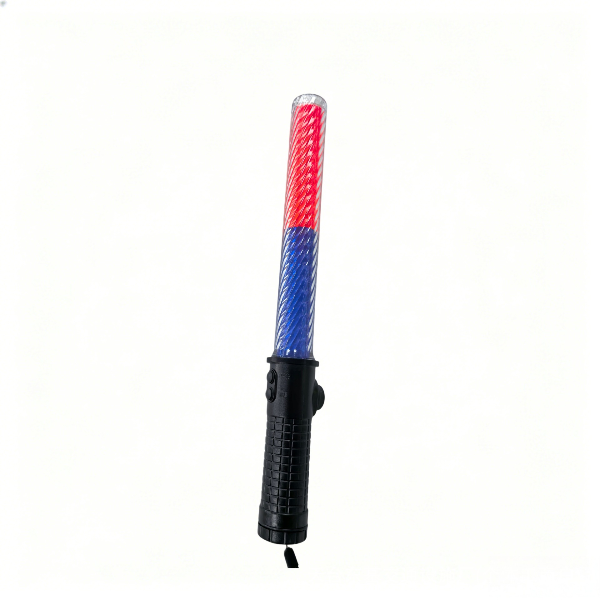 Bastón de tráfico fluorescente de seguridad de emergencia condujo de tráfico de drenaje rojo y azul iluminación de carga flash image 6