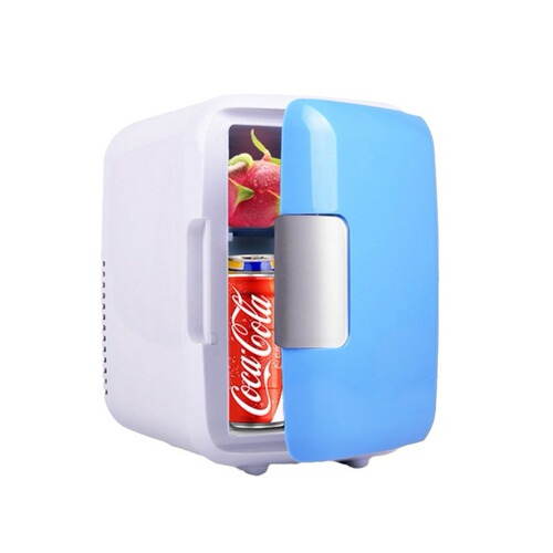4L car refrigerator small mini household refrigerator cold and warm outdoor fishing portable constant temperature refrigerator 4 liters
