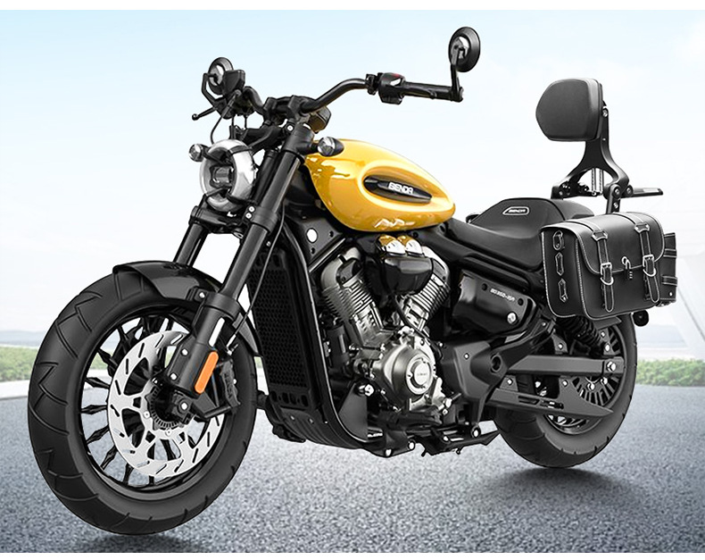 Suitable for Benda Gingila 350 folding backrest driver backrest passenger backrest telescopic motorcycle modification