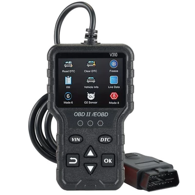 Car fault detector, OBD2 engine diagnostic tool, OBD diagnostic tool, car diagnostic instrument, OBD (Other vehicle instruments) - black