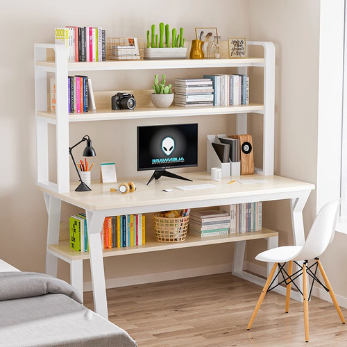 Wholesale bookcase desk set home bedroom computer desk student rental room writing desk simple study