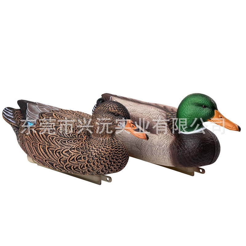 緑頭鴨花園模擬鴨園林模擬模型庭園浮水鴨別荘招財アマゾンebay専用|undefined