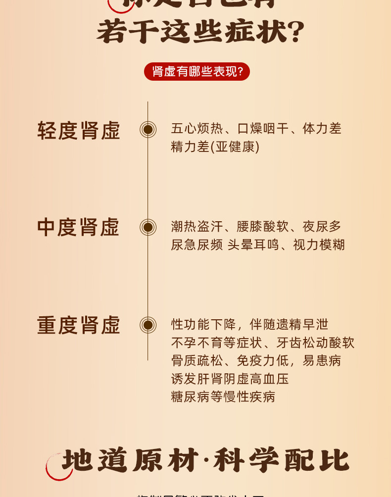 Dihuang Baoyuan Dan Deer Penis Pills 12 Pills Per Box Traditional Herbal Supplement for Men key features