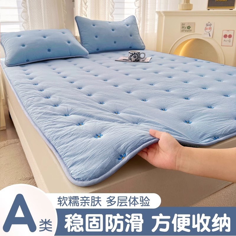 아칼리 - 스카이블루 [피부친화적인 워싱면 100% 원단] (헝게홈텍스타일)