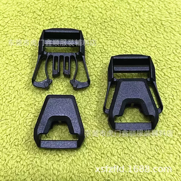 Manufacturer's New 5-point Plastic Buckle 15mm Webbing Plastic Adjustment Buckle 1.5cm Luggage Accessories Safety Buckle