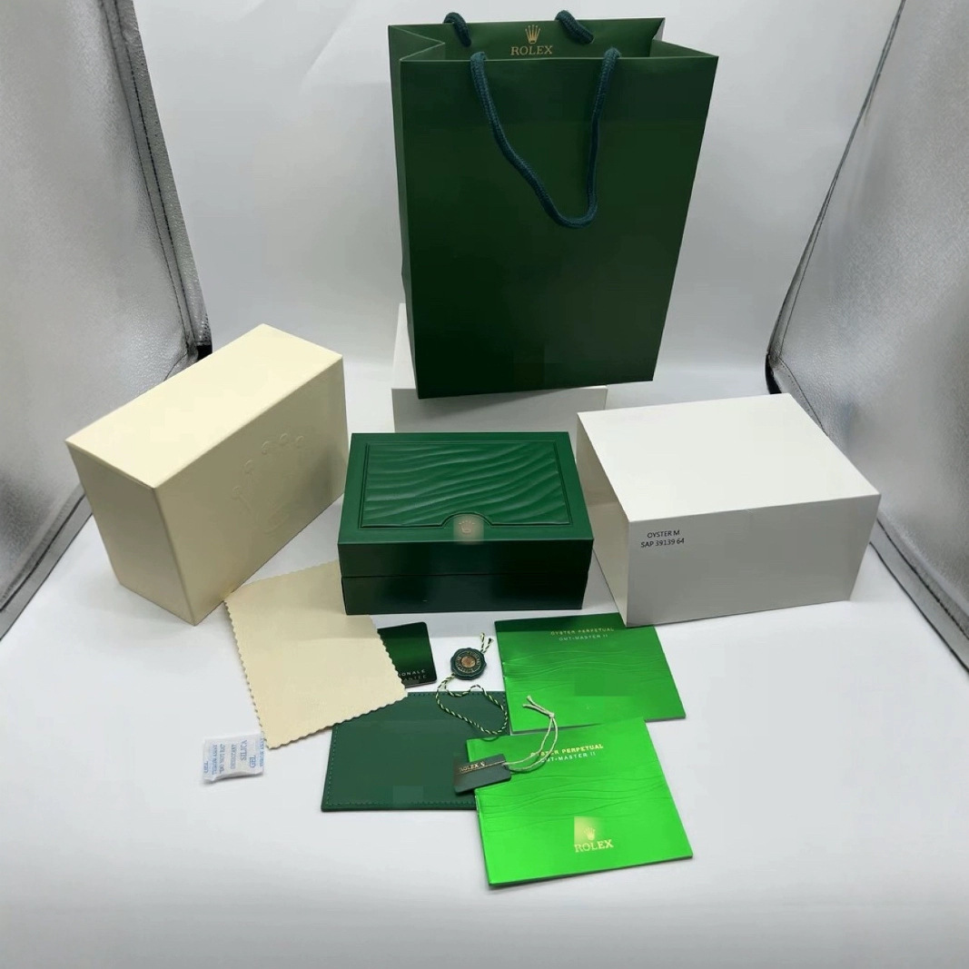 Rolex Leather Watch Packaging Box Rolex Watch Daytona Yacht Log Counter Full Set Packaging Box