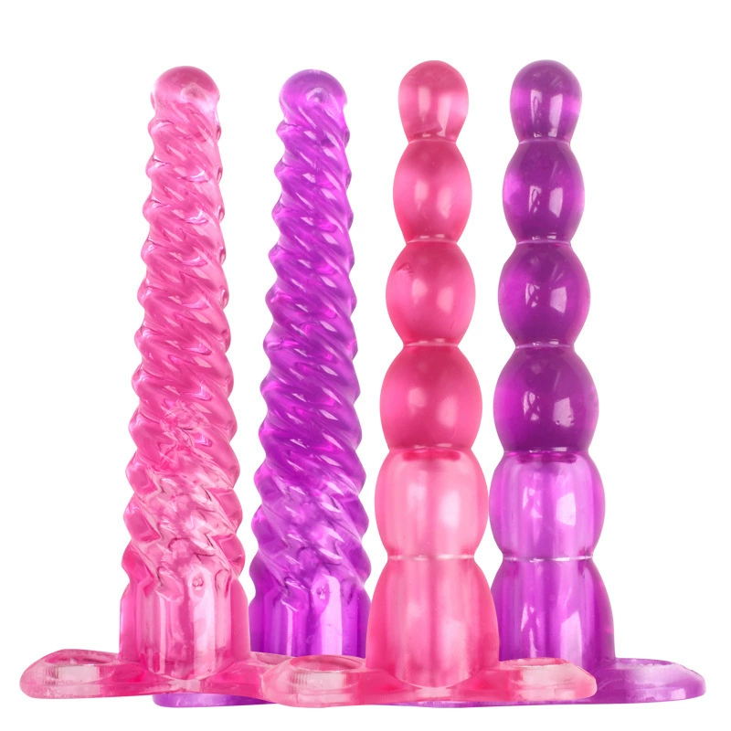 Женский изделие из полипропилена Pagoda Anal Plug -in Poly Masturbation Male Comrades Male Comrade Anal Training Device Wholesale Development
