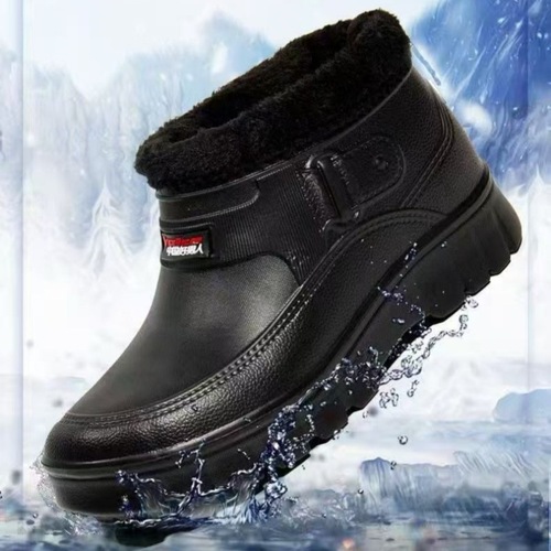 Thermal Waterproof Snow Boots for Men and Women, Snow Boots with Fleece Lining, Rain Boots for Laundry, Car Washing, Kitchen Hygiene, Waterproof Rain Shoes, Kitchen Work Shoes, Wholesale