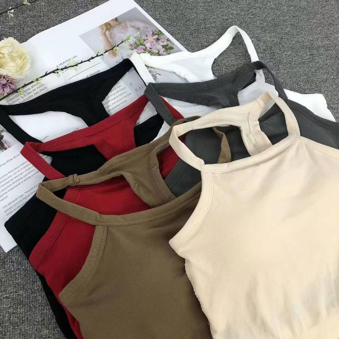 Nuevo chaleco sin costuras de alta elasticidad de alta calidad de dama sin anillo de acero bra de yoga ropa interior deportiva mujer al por mayor image 3
