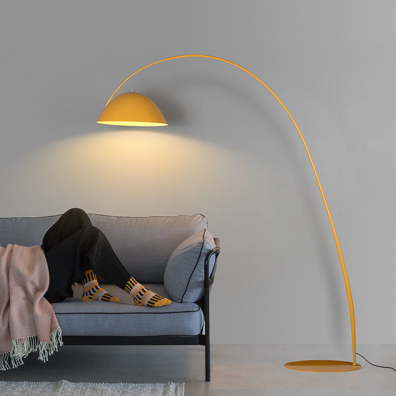 炬胜客厅落地灯北欧现代简约个性网红ins氛围装饰灯钓鱼落地灯