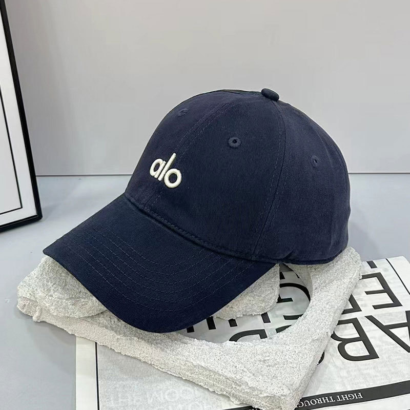 Gorra Casual de Visera de Algodón Bordado