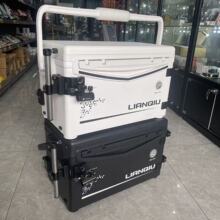 连球钓箱2026新款LQ2600PRO多功能翻盖野钓26升L可升降钓鱼箱