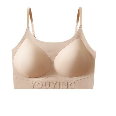 Correa de hombro delgada expandida, base líquida invisible, ropa interior sin costuras, verano femenino, pechos delgados y pequeños, sujetador de espalda grande y hermoso, sujetador de mujer image 6