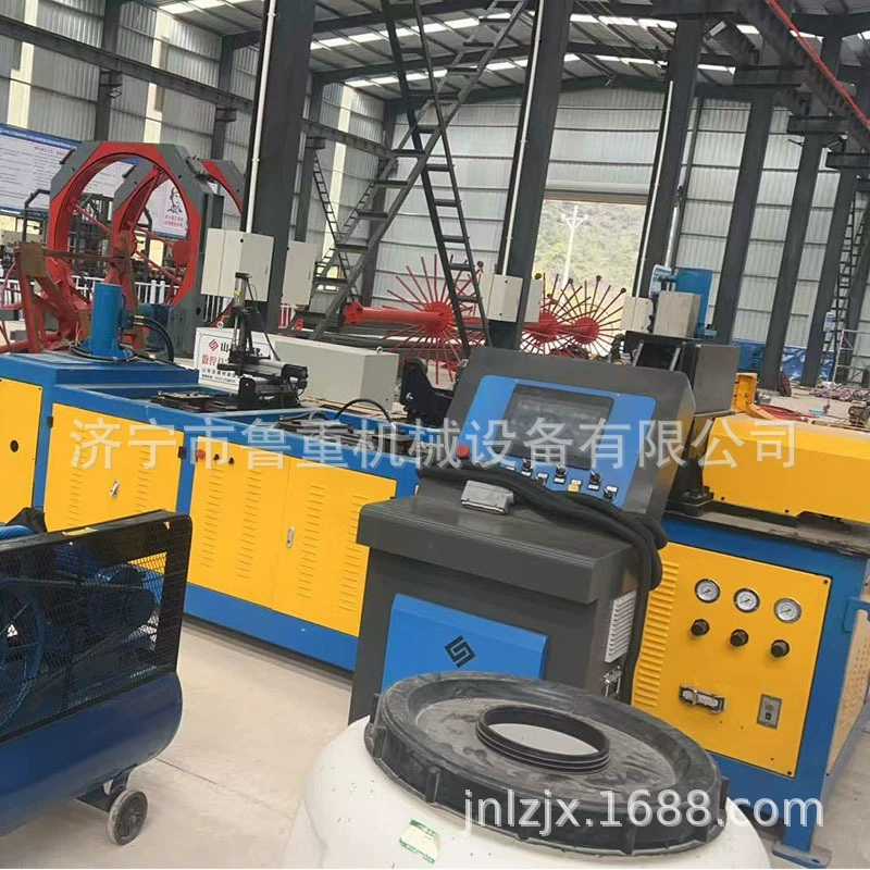 Машина для формовки 8-образных ребер, производственная линия сварки 8-образных ребер, интеллектуальная машина для гибки и формовки 8-образных ребер.