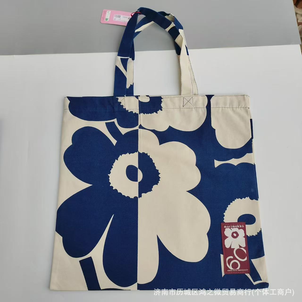파란색과 흰색 꽃【42*43cm】