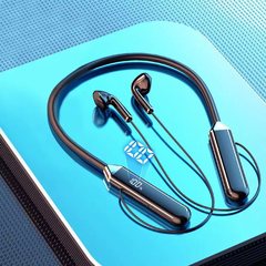 卸売新しいワイヤレス Bluetooth ヘッドセットぶら下げネックステレオノイズリダクションユニバーサル 5.0 スポーツイヤホンマイクメーカー