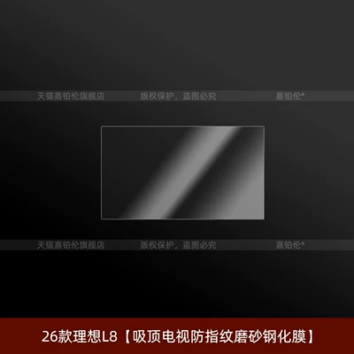 Car interior film Auto L8 ceiling TV tempered film - 26-models-of-ideal-l8anti-fingerprint-frosted-tempered-film-for-ceiling-tv