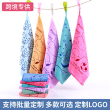 新款柔软亲肤洗脸巾批发不掉毛婴幼儿喂奶巾外贸款婴幼儿擦手巾